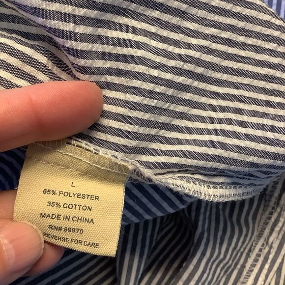 Love Notes Oxford Stripe Sun Dress 💜🎡😎 - Picture 6 of 6